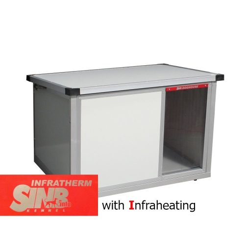 INFRA HEATED Thermo-RENATO dog house "L" insize