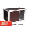 INFRA HEATED Thermo-WOODY dog house "M" insize