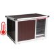 INFRA HEATED Thermo-WOODY dog house"4XL" insize