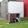 Thermo WOODY dog house "XL" insize